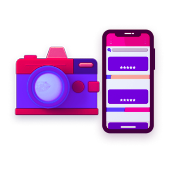 Capture as imagens para o tour virtual